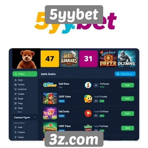 Interface do usuário no 5yybet é intuitiva